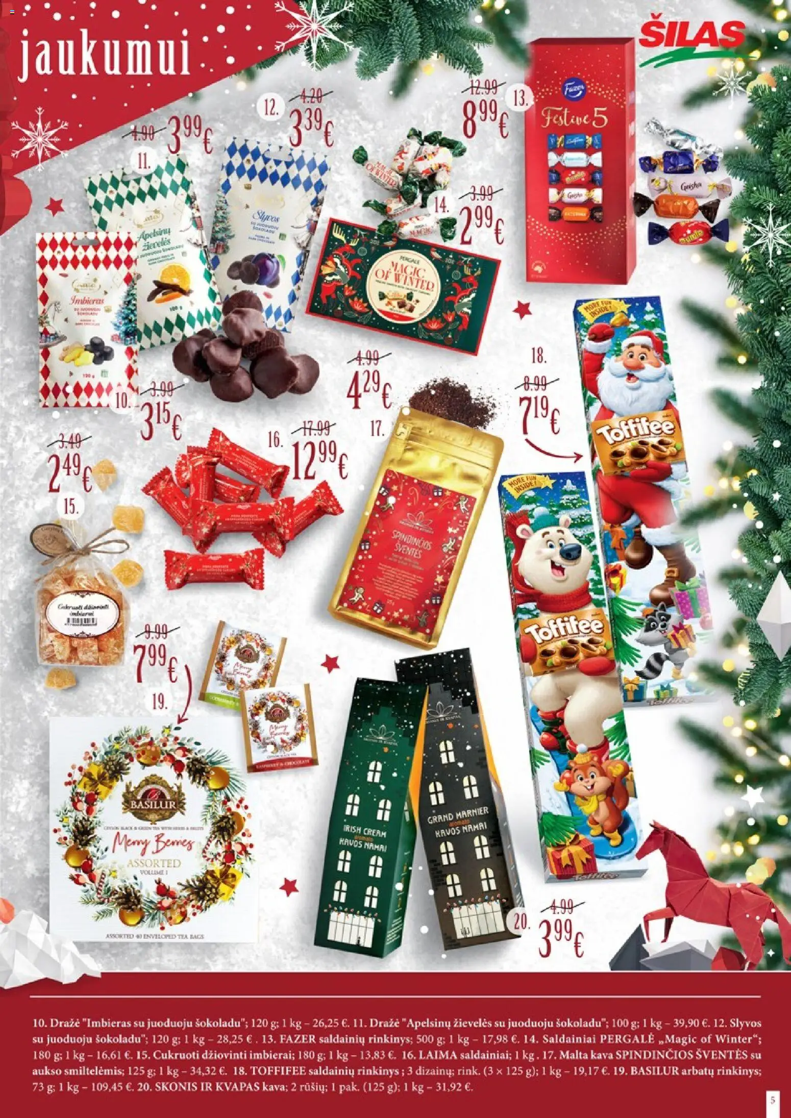 Šilas akcijos nuo 03.12.2025 | Puslapis: 5 | Prekių: Kvapas, Kava, Saldainiai