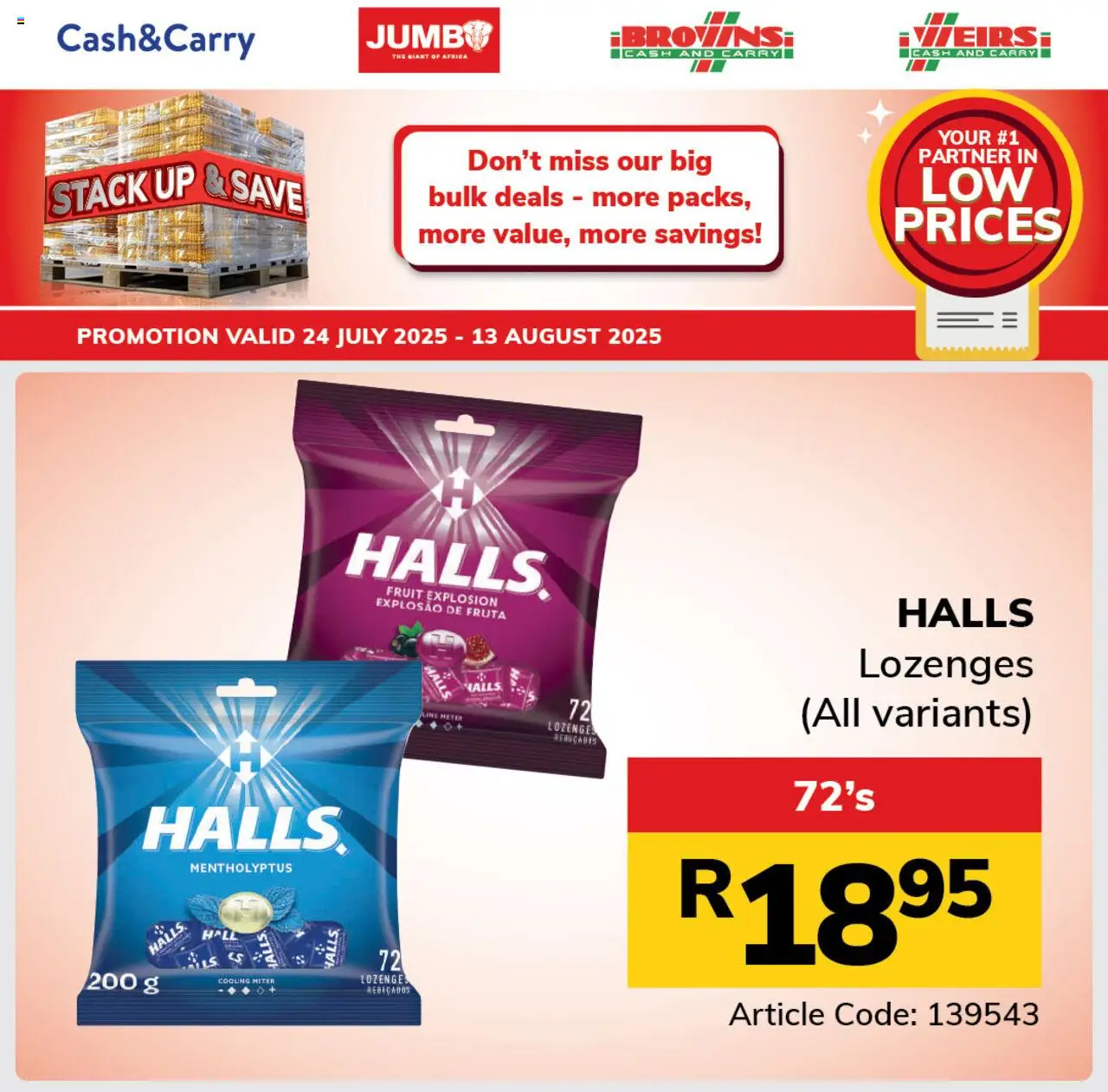Jumbo Refreshments Specials │ valid from 24.07.2025 | Page: 11 | Products: Lozenges, Fruit