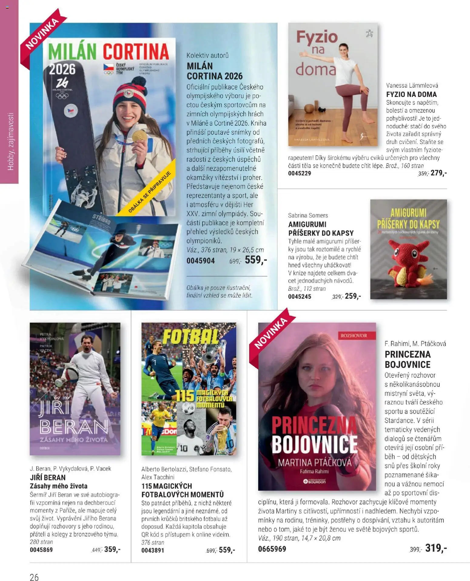 Knižní klub leták od 01.03.2026 | Strana: 26 | Produkty: Kniha, Hrách