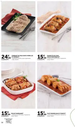 Super U - Prévisualisation de Super U - La carte Printemps Été valide à partir de 03.03.2026 | Page: 30 | Produits: Cognac, Filet mignon