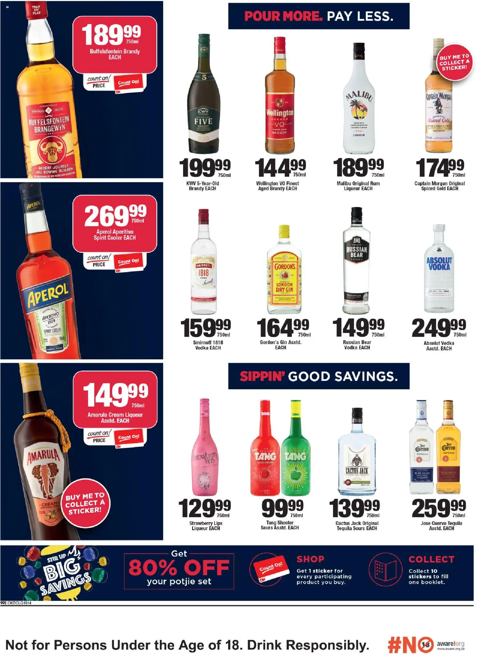 New OK Foods catalogue – valid from 24.10.2025 | Page: 2 | Products: Alicate de unhas, Rum, Cream, Vodka