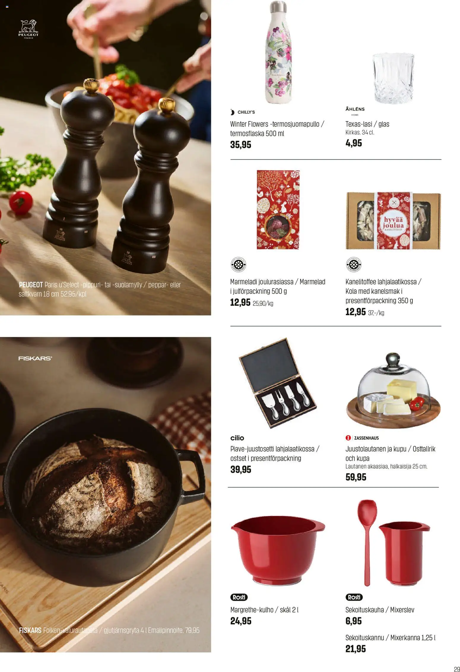 Sokos tarjoukset – voimassa 12.11.2025 alkaen | Sivu: 29 | Tuotteet: Pippuri, Lautanen