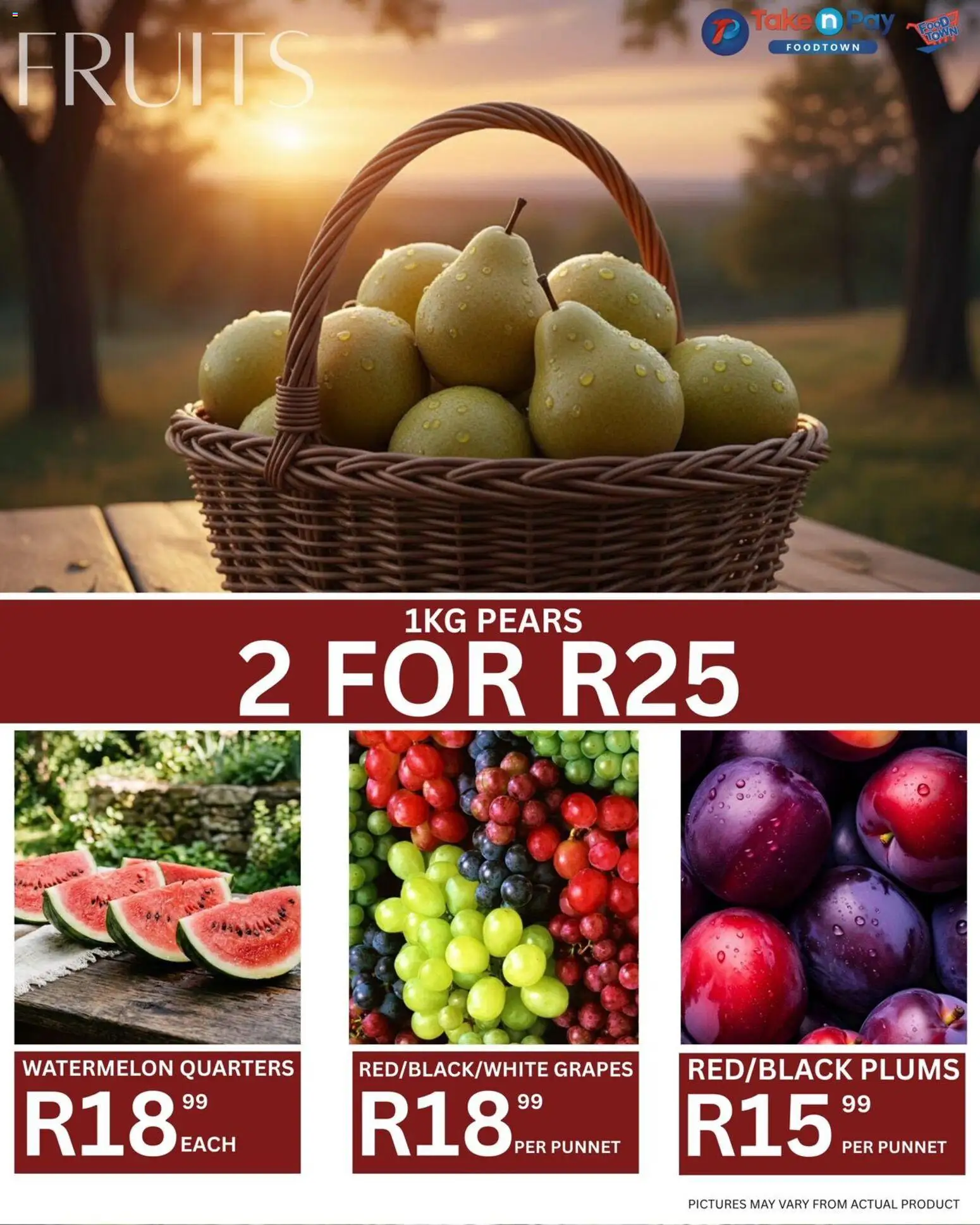 New Take n Pay catalogue – valid from 24.03.2026 | Page: 4 | Products: Pears, Grapes