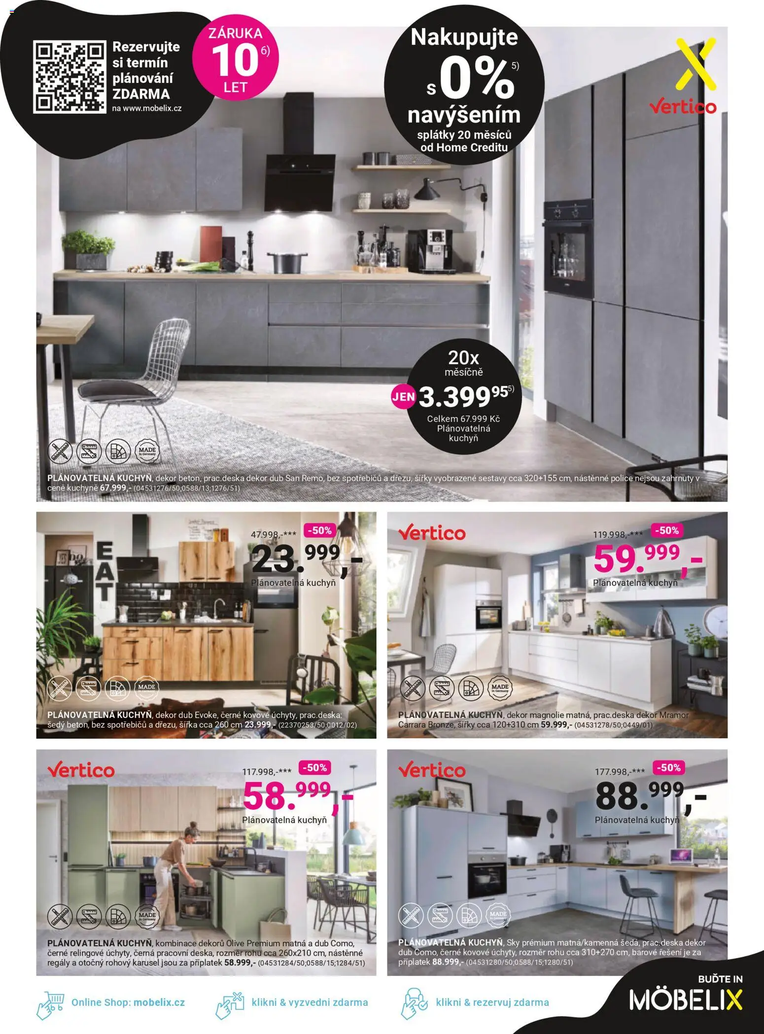 Möbelix Black Friday od 24.11.2025 | Strana: 3 | Produkty: Regály, Police, Kuchyně