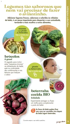 Pré-visualização pasta de beterraba, Pasta de beterraba. Veja a receita aqui. válido de 20.05.2025 | Página: 15 | Produtos: Brócolos, Beterraba, Massa