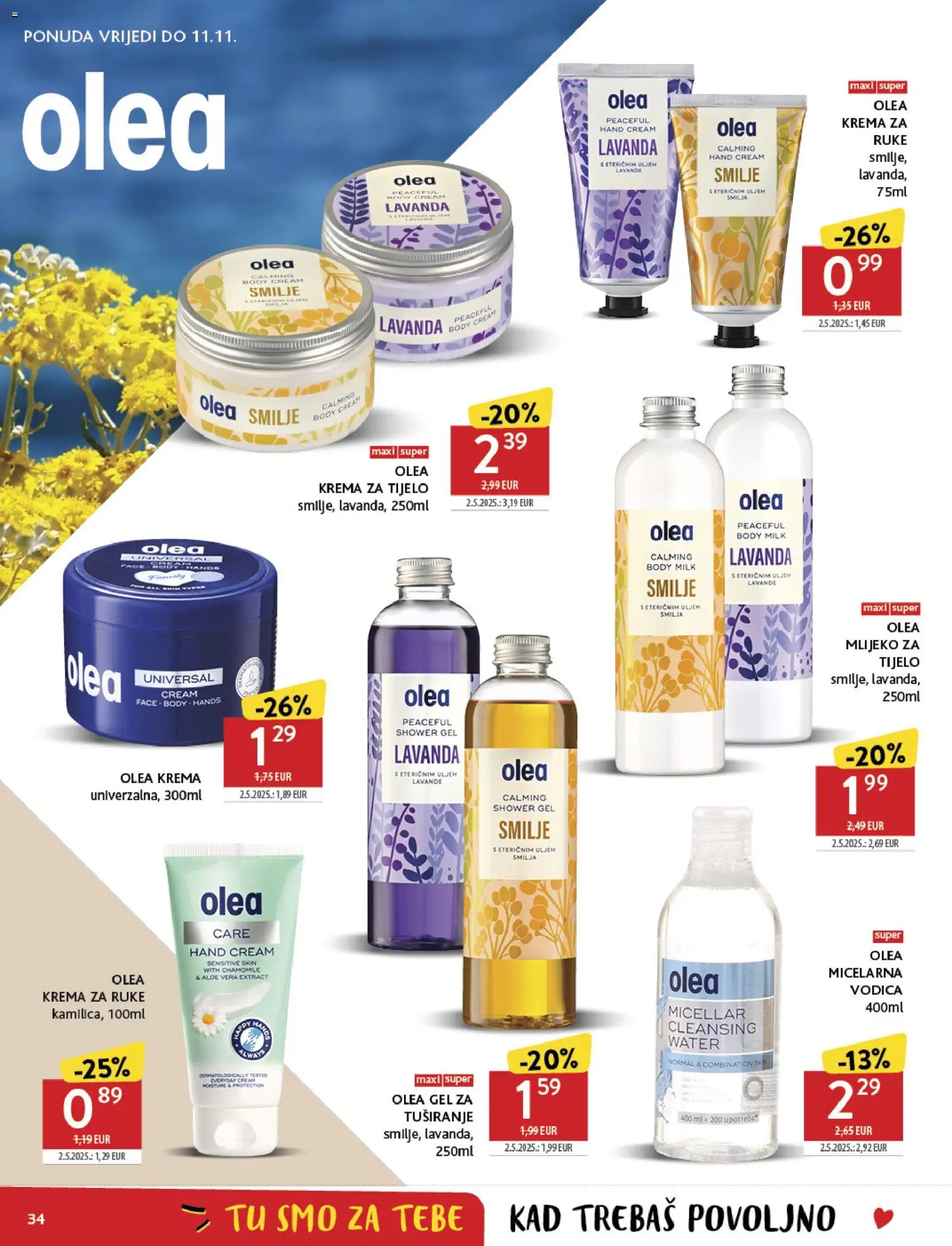 Konzum HR akciós ujság - amely érvényes a következő dátumtól: 05.11.2025 | Oldal: 34 | Termékek: Body, Aloe vera