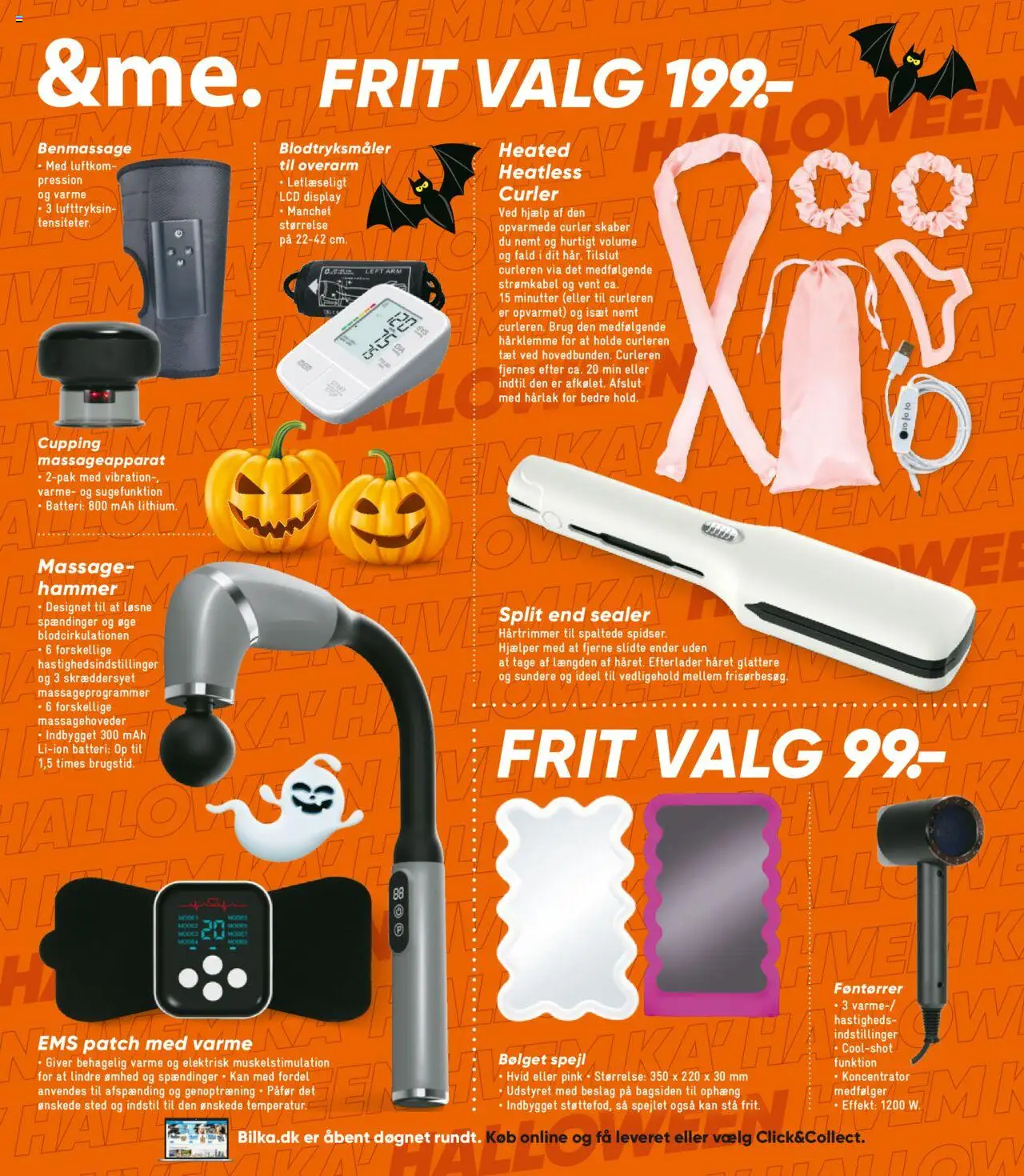 Bilka tilbudsavis – gyldig fra 17.10.2025 | Side: 24 | Produkter: Spejl, Hammer, Hårtrimmer, Batteri