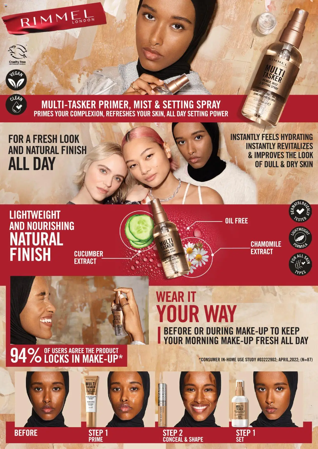 New Clicks catalogue – valid from 01.10.2025 | Page: 36 | Products: Primer, Setting spray, Oil