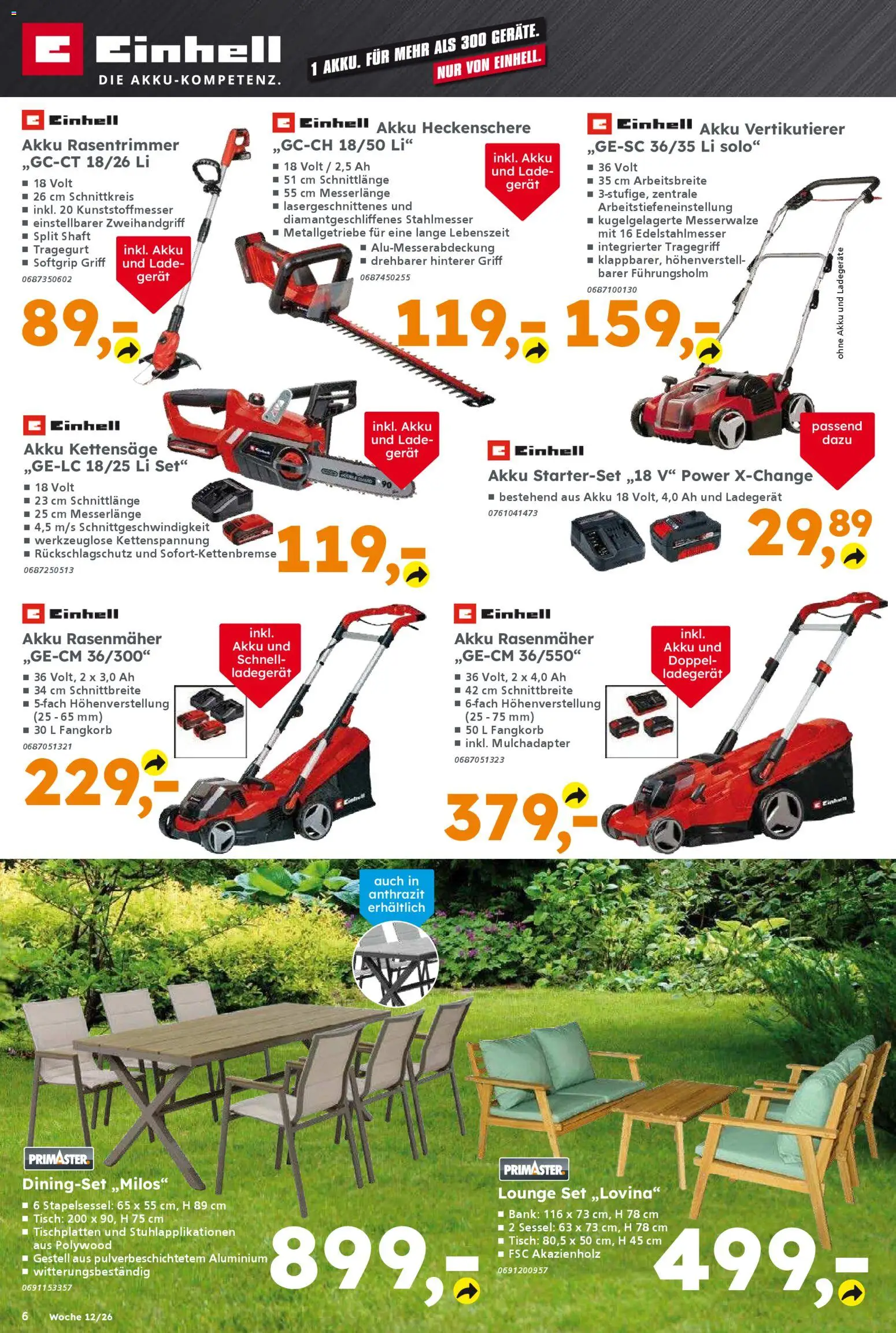 Globus Baumarkt Prospekt Zweibrücken	 – gültig ab 16.03.2026 | Seite: 6