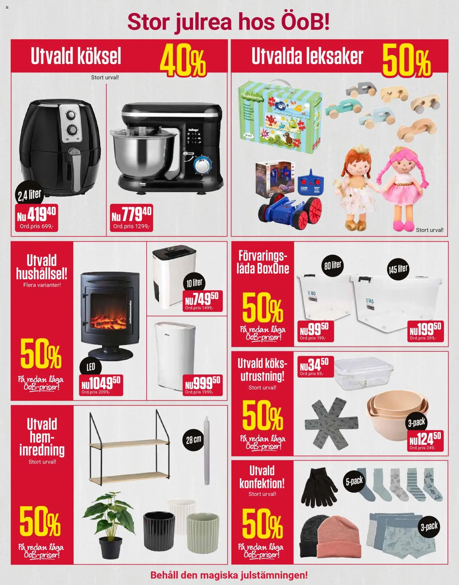 ÖoB reklamblad aktuell från 26.12.2025 | Sida: 7 | Produkter: Låda