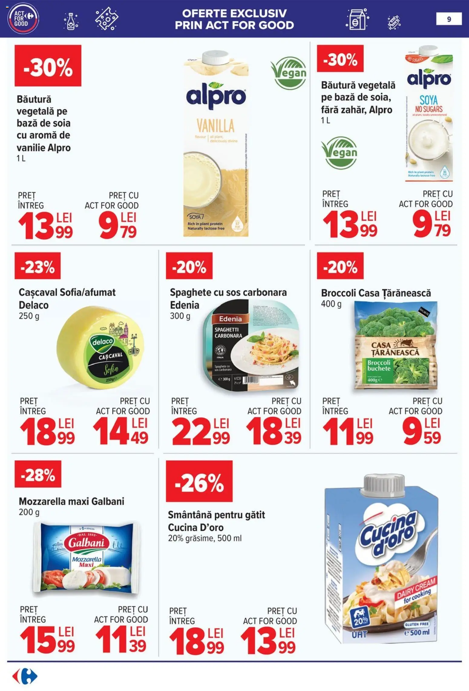 Noul catalog Carrefour – valabil de la 14.01.2026 | Pagină: 11 | Produse: Light Kedi Konservesi, Mozzarella, Smântână, Sos