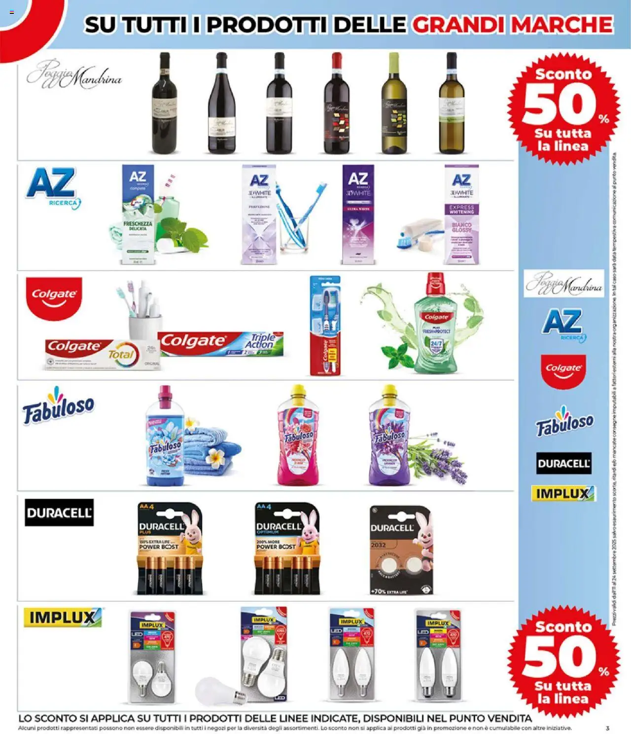 Volantino COOP del 11.09.2025 | Pagina: 3 | Prodotti: Data