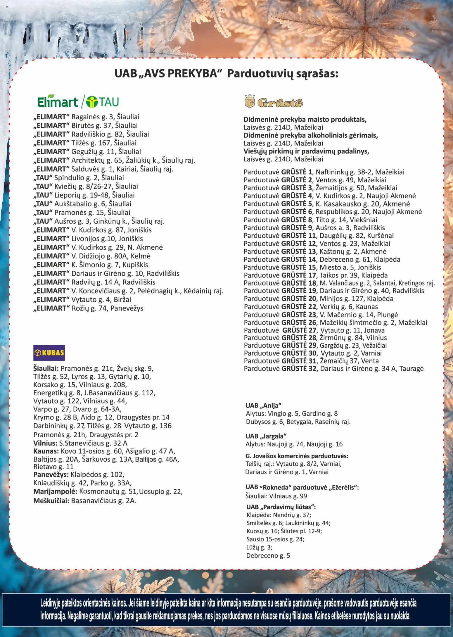 AVS akcijos nuo 19.01.2026 | Puslapis: 2