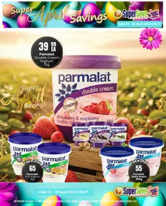 Super Save specials catalogue – valid from 25.04.2026 | Page: 13 | Products: Yoghurt, Milk, Cream, Fruit