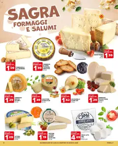 Volantino Iperal del 30.07.2025 | Pagina: 6 | Prodotti: Latte, Formaggio, Grana Padano