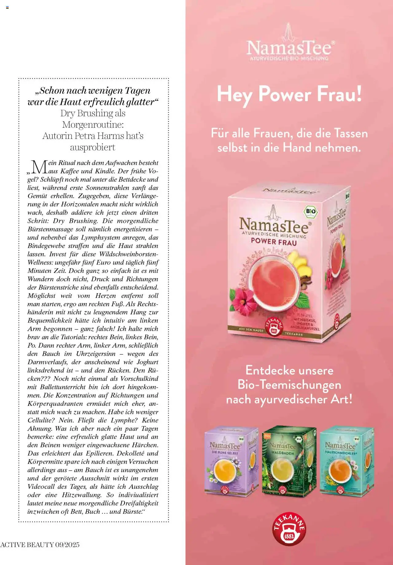 dm drogerie markt Active Beauty Magazin 09/2025 gültig ab 10.09.2025 | Seite: 31 | Produkte: Joghurt, Kaffee