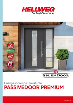 Hellweg Splendoor Innentüren Katalog ab 05.12.2025 gültig