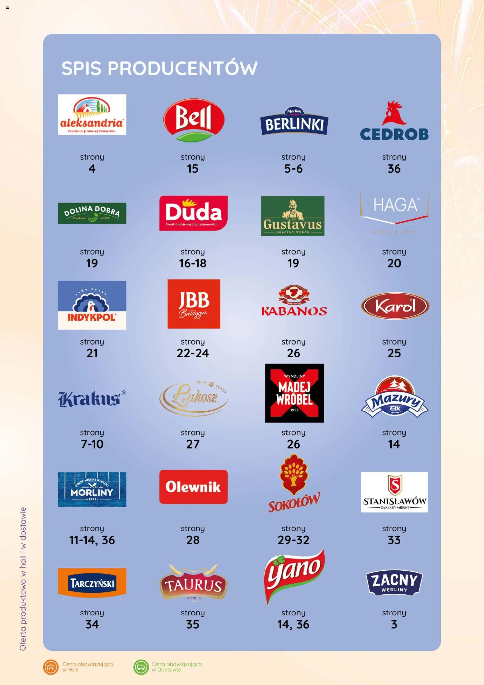 Eurocash Gazetka - Katalog Wędliny od 01.01.2026 | Strona: 2 | Produkty: Mięso, Bell, Wędliny