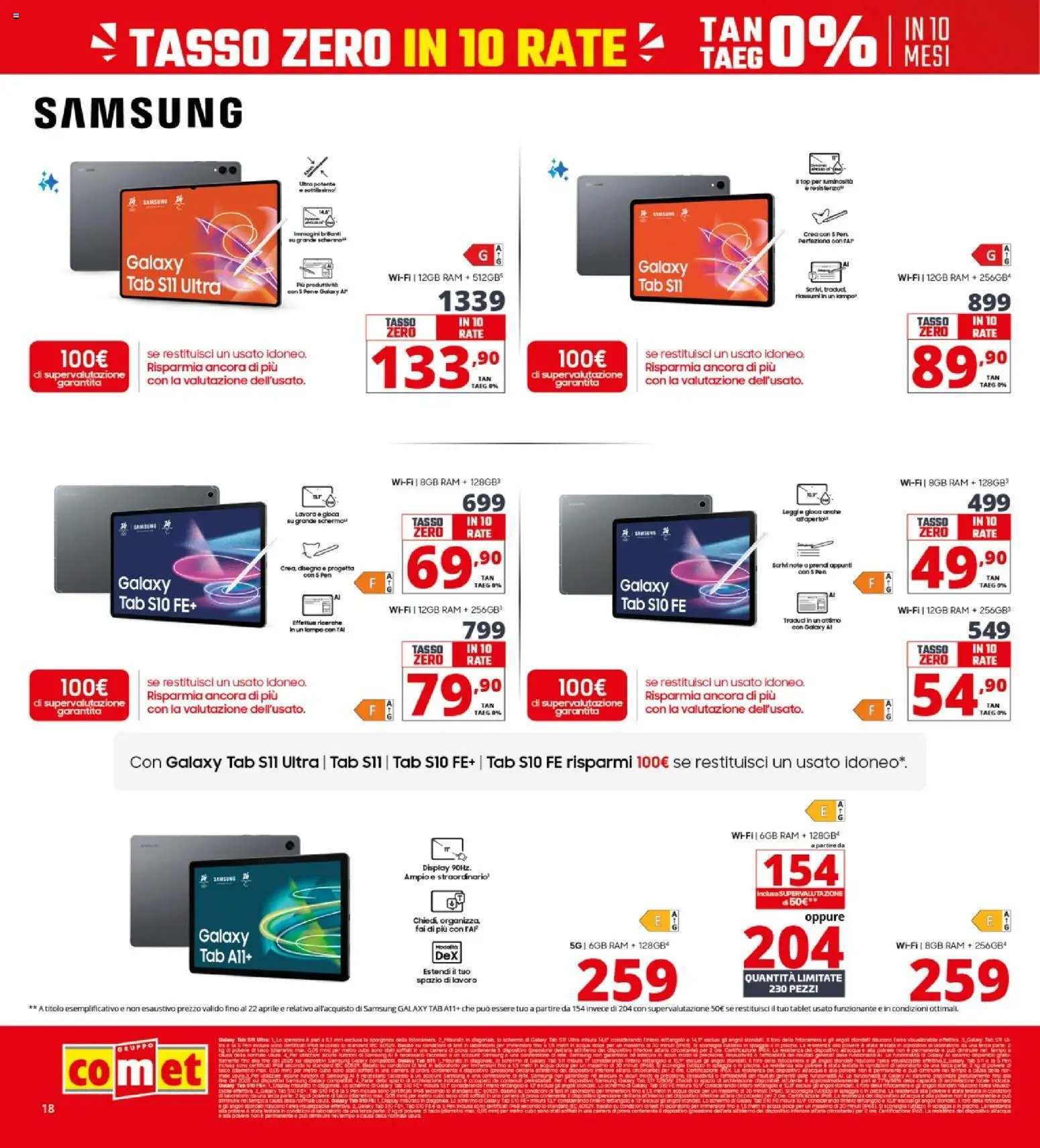 Volantino Comet del 09.04.2026 | Pagina: 18