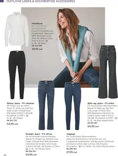 Tchibo Aktionen ab 02.12.2025 gültig | Seite: 58 | Produkte: Jeans, Hemdbluse