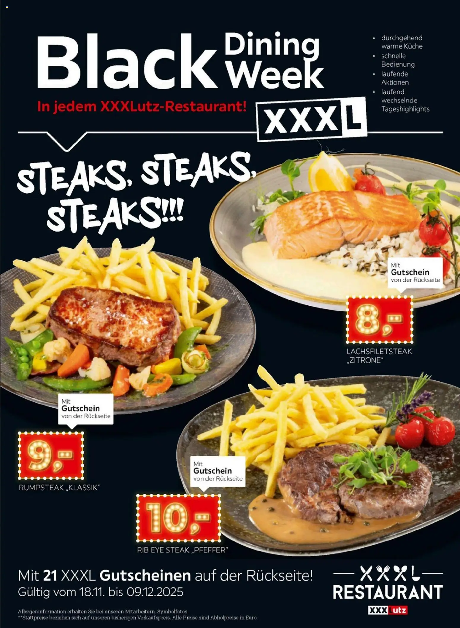 XXXLutz - Black Friday gültig ab 18.11.2025 | Seite: 1