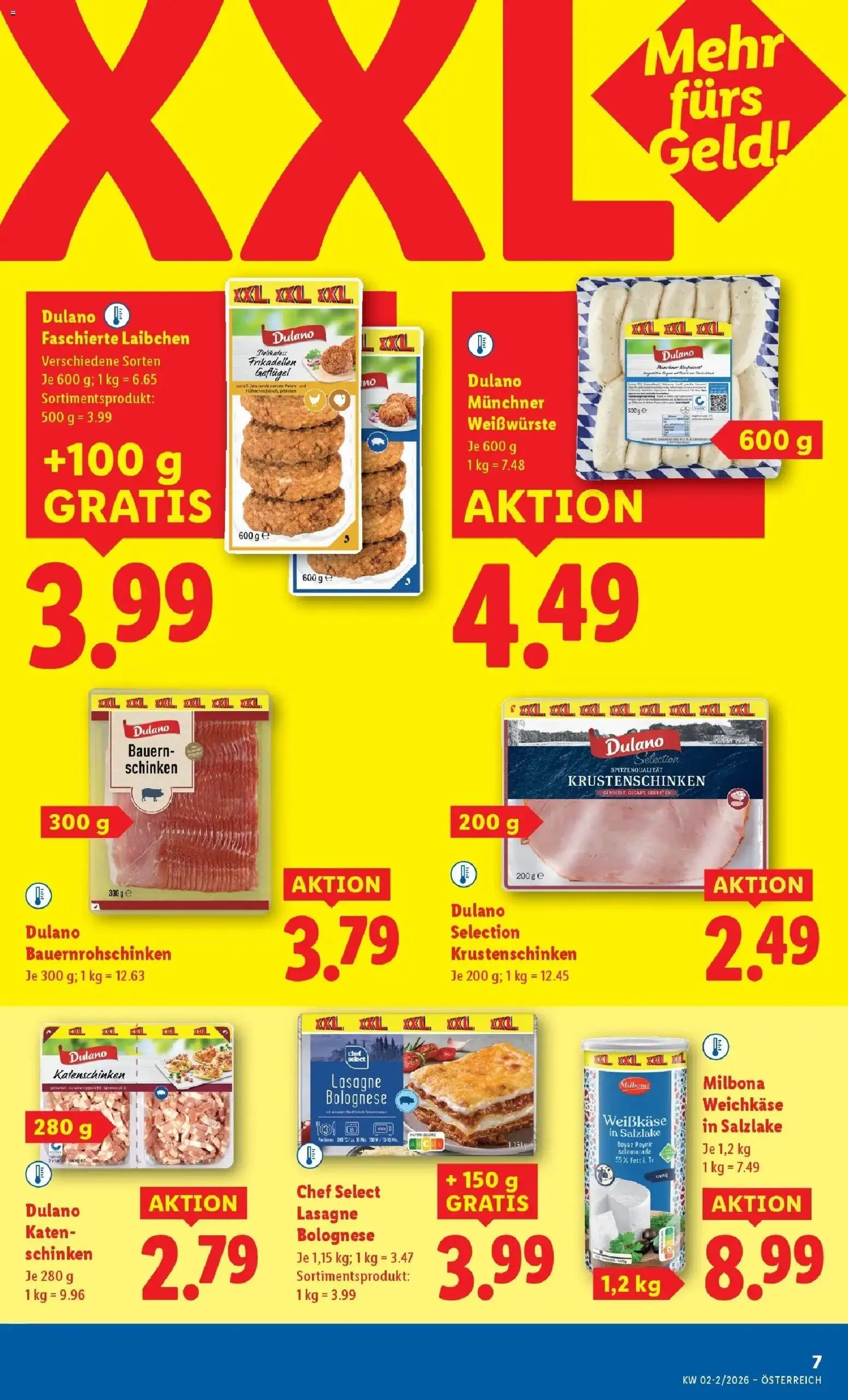 Lidl Flugblatt - Jenbach, Eferding, Dornbirn gültig ab 08.01.2026 | Seite: 9 | Produkte: Schinken