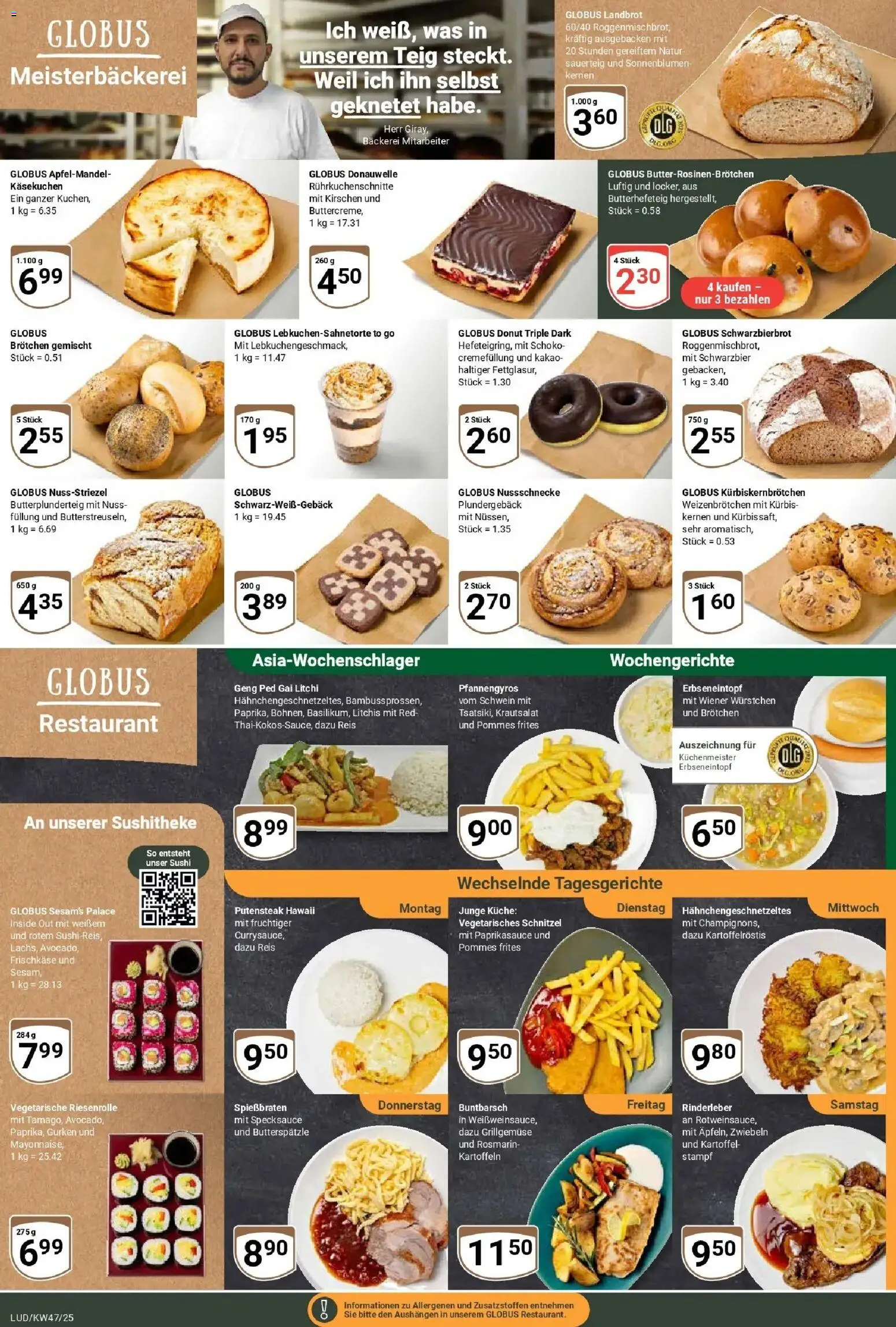 Globus prospekt Ludwigshafen-Oggersheim	 (ab 17.11.2025) » Angebote online | Seite: 8 | Produkte: Pommes, Pommes frites, Kürbis, Reis