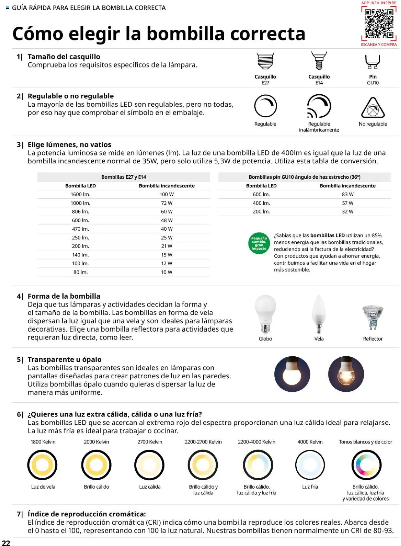Catálogo IKEA Iluminación │ válido desde el 06.02.2025 | Página: 22 | Productos: Vela, Bombilla