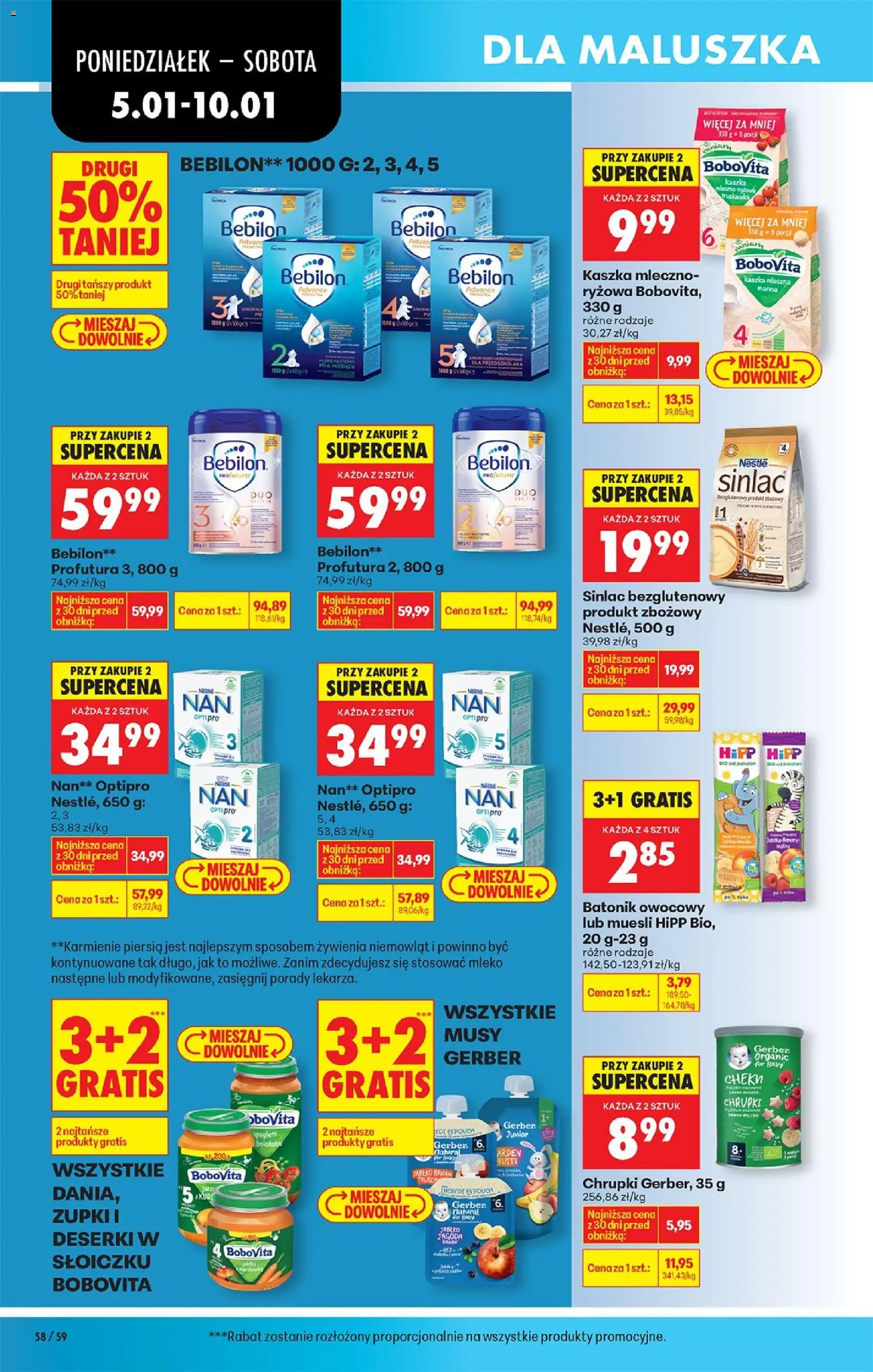 Biedronka gazetka od 05.01.2026 | Strona: 68 | Produkty: Chrupki, Kaczka, Mleko, Banan