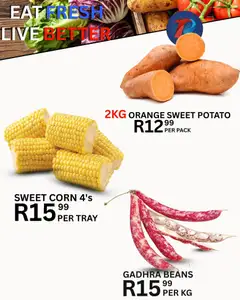 Take n Pay specials catalogue – valid from 03.03.2026 | Page: 5 | Products: Corn, Beans, Tray