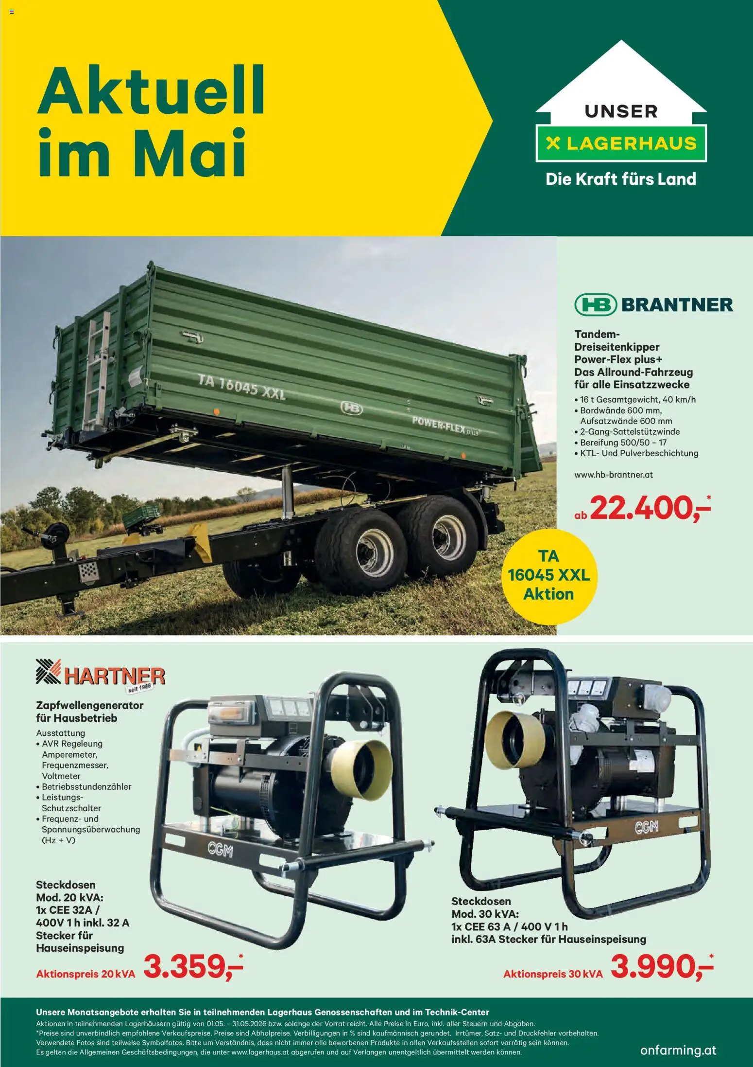 Lagerhaus Unser Land Mai 2025 gültig ab 01.05.2026 | Seite: 58