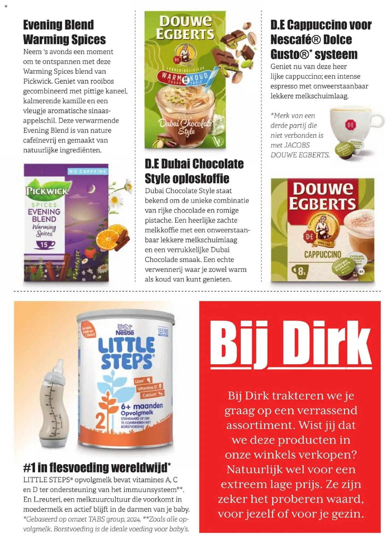 {H1} | Pagina: 68 | Producten: Chocolade, Oploskoffie, Cappuccino