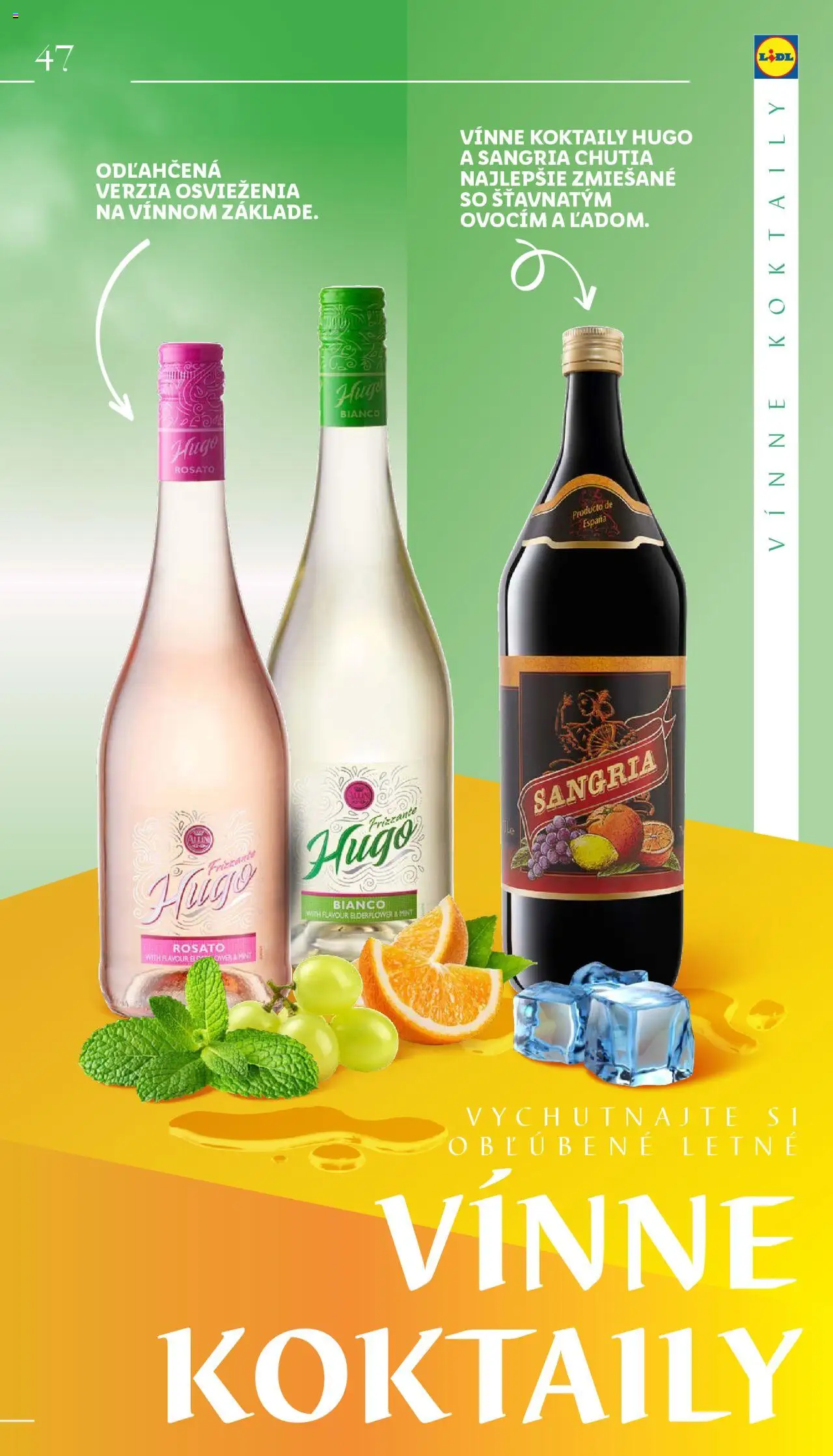 Lidl barmanská príručka │ platný od 03.06.2025 | Strana: 47