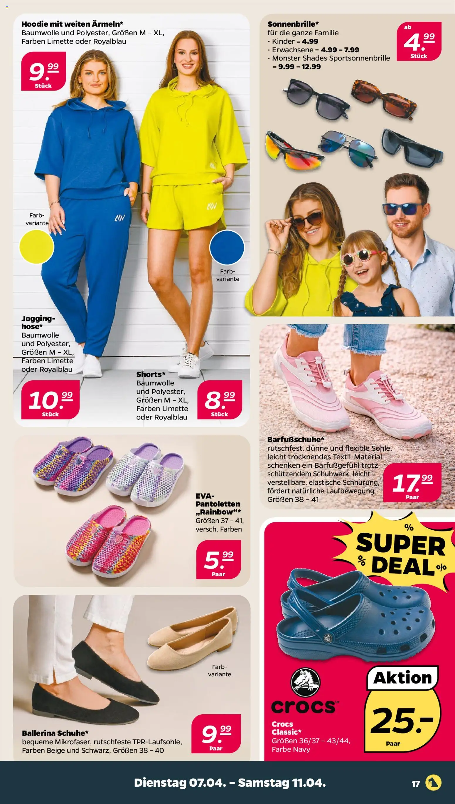 Netto Prospekt 	 – gültig ab 07.04.2026 | Seite: 23 | Produkte: Hoodie, Monster, Limette