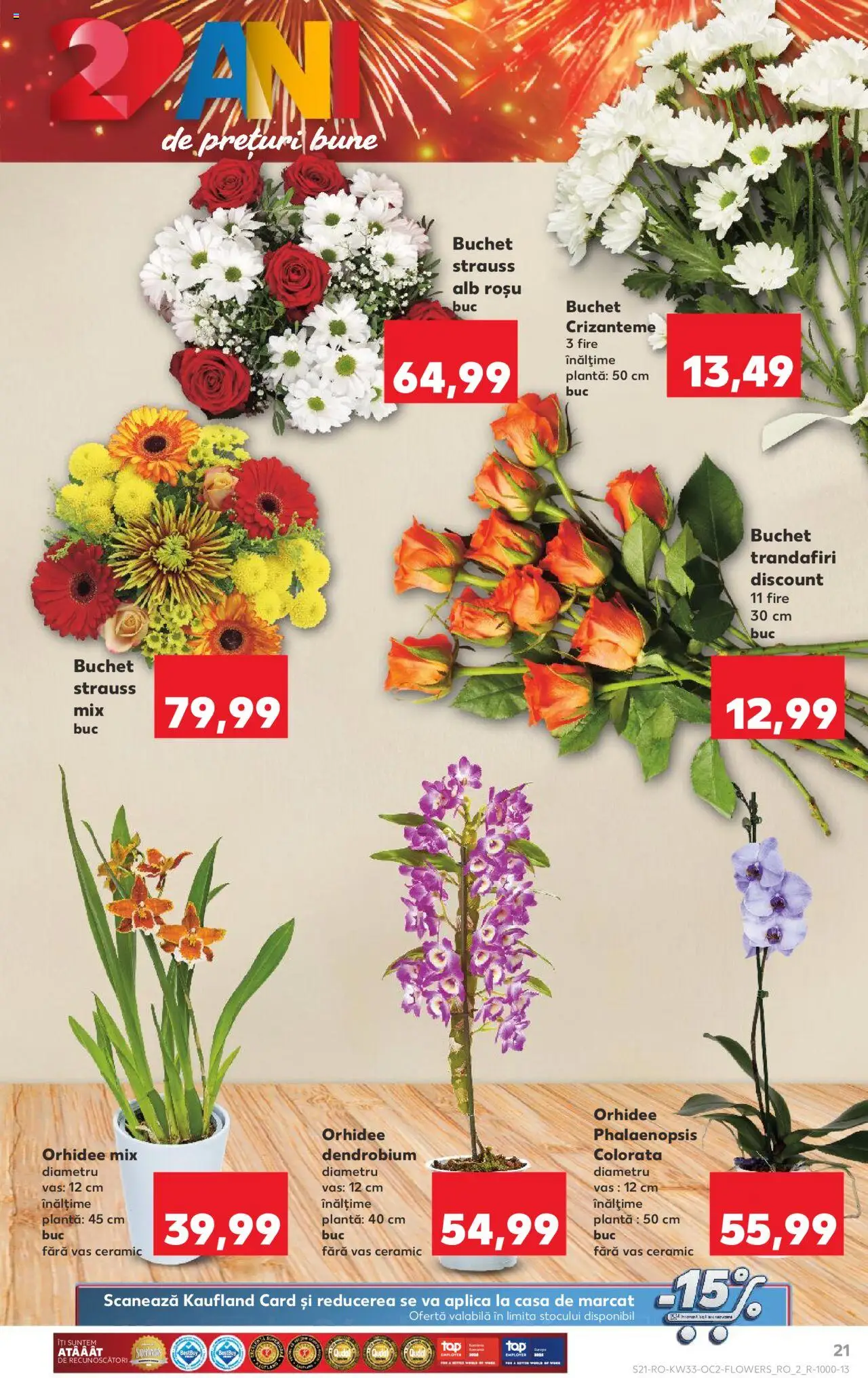 Kaufland RO akciós ujság - amely érvényes a következő dátumtól: 13.08.2025 | Oldal: 21