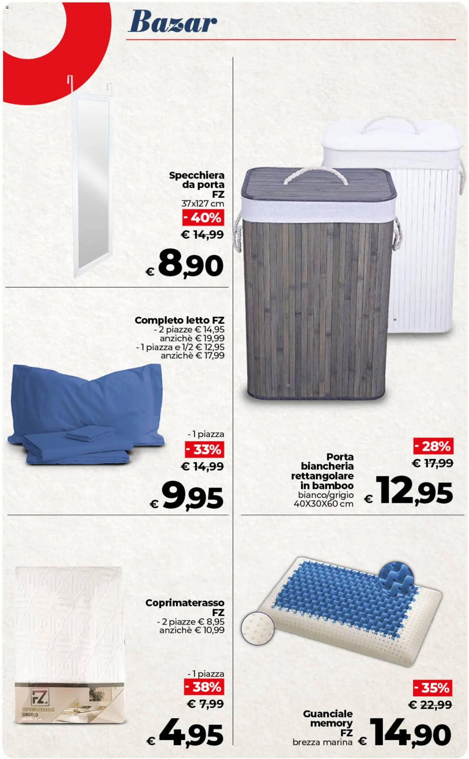 Volantino COOP del 26.03.2026 | Pagina: 49 | Prodotti: Letto, Coprimaterasso, Guanciale