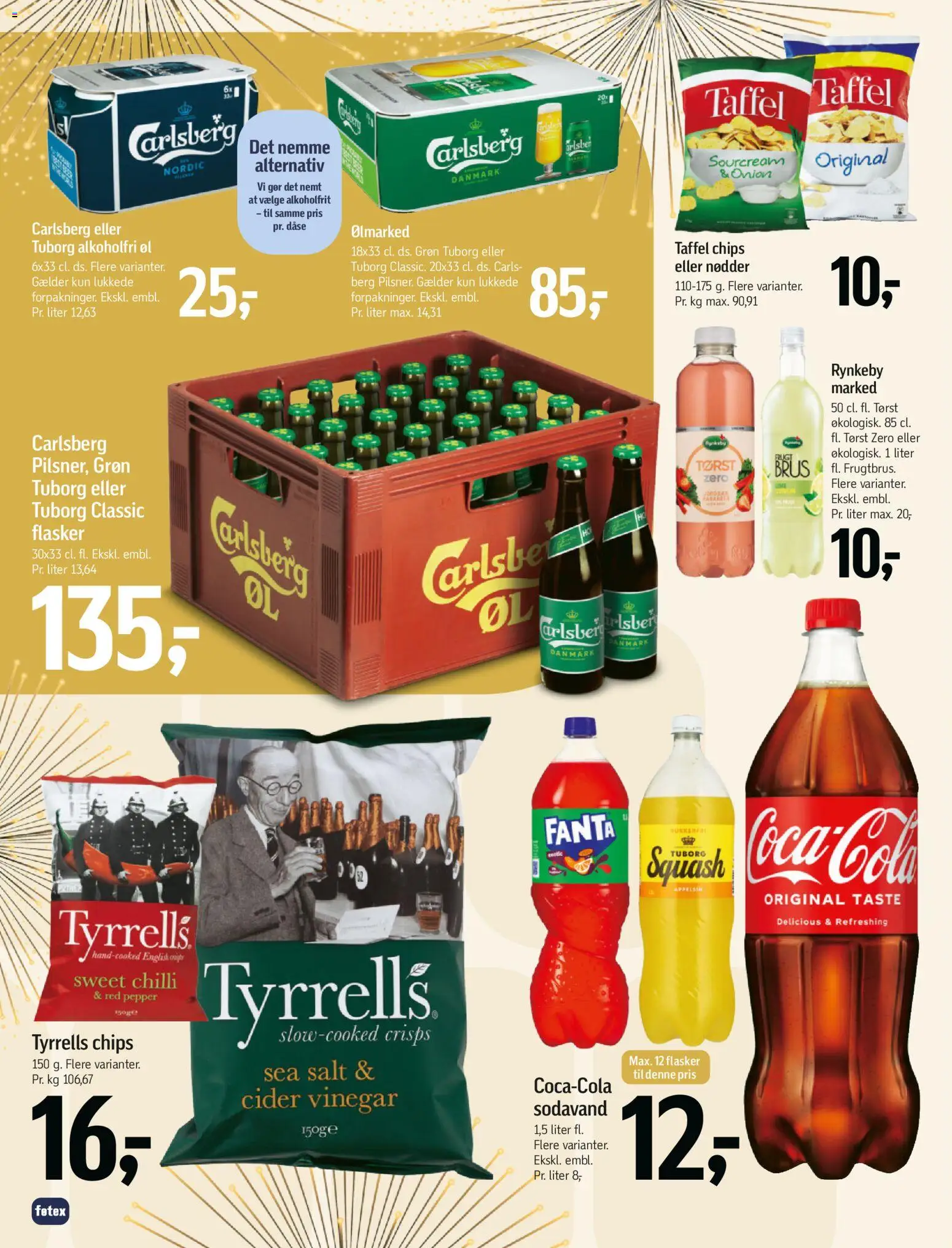 Føtex tilbudsavis – gyldig fra 27.12.2025 | Side: 31 | Produkter: Øl, Nødder, Cider, Salt