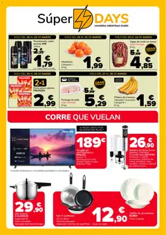 Vista previa Supeco folleto válido desde el 18.03.2026 | Página: 3 | Productos: Desodorante, Βρεφικό κρεβάτι, Batidora, Bandeja