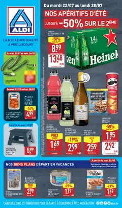 Aldi - Prévisualisation de Aldi catalogue semaine 30 valide à partir de 22.07.2025