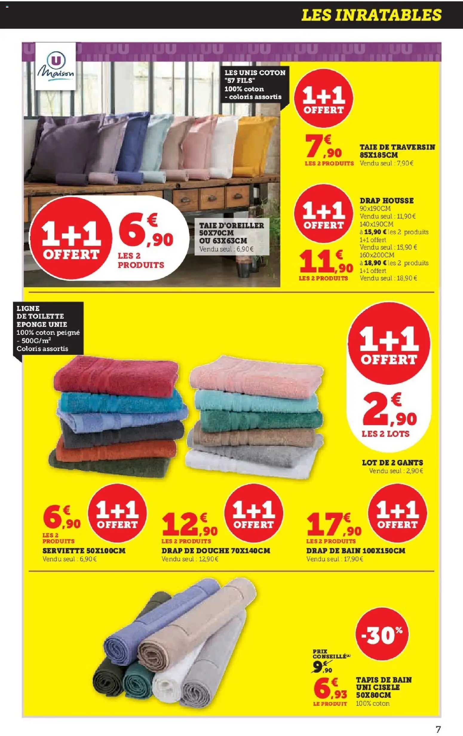 {H1} | Page: 7 | Produits: Tapis de bain, Douche, Tapis, Gants