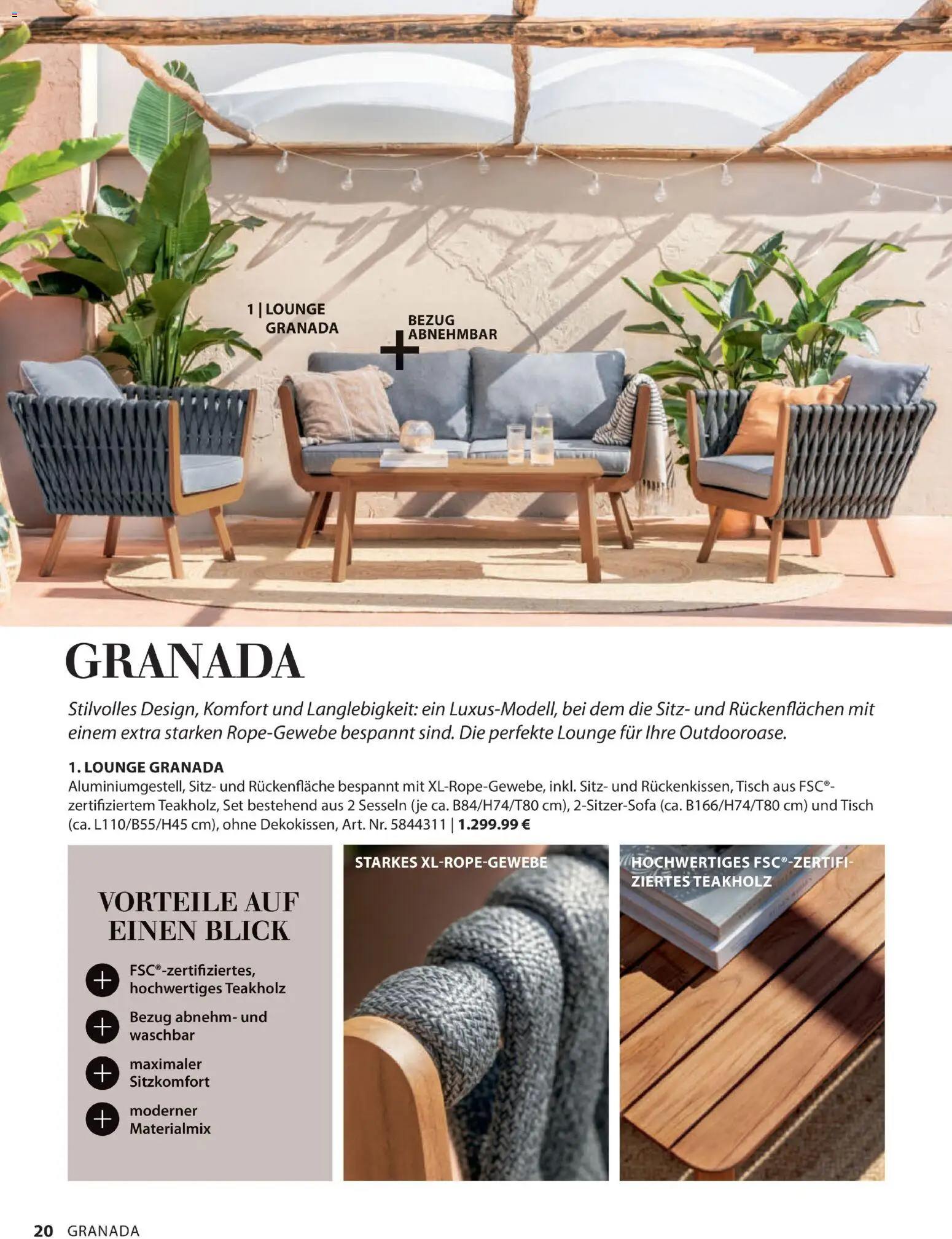 Dehner Gartenmöbel Trends 2026 gültig ab 29.01.2026 | Seite: 20 | Produkte: Tisch