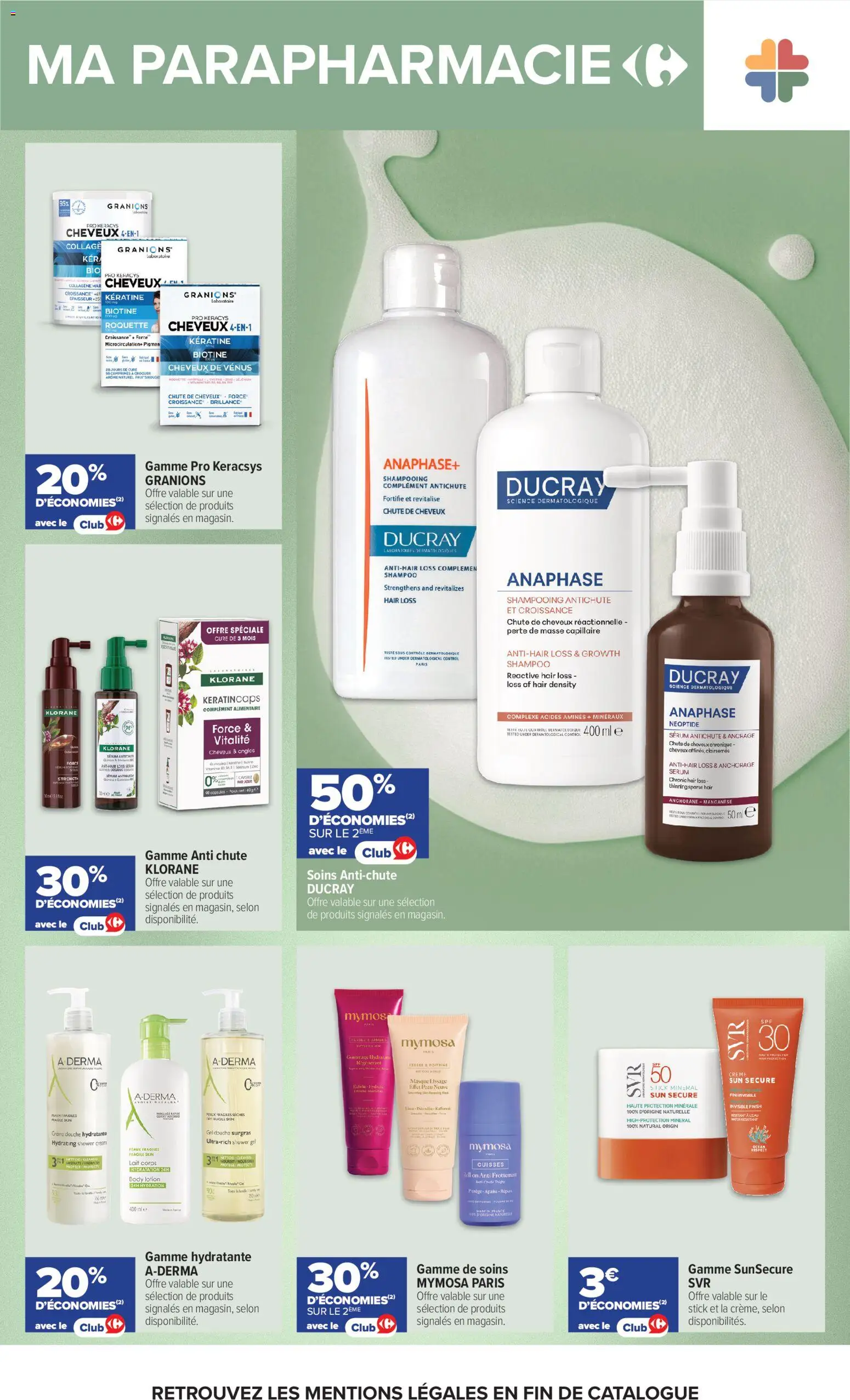 {H1} | Page: 20 | Produits: Shampooing, Masque, Roquette, Crème