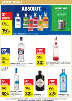 Carrefour - Prévisualisation de Carrefour catalogue semaine 44 valide à partir de 28.10.2025 | Page: 12 | Produits: Vodka, Citron, Pomme, Thé
