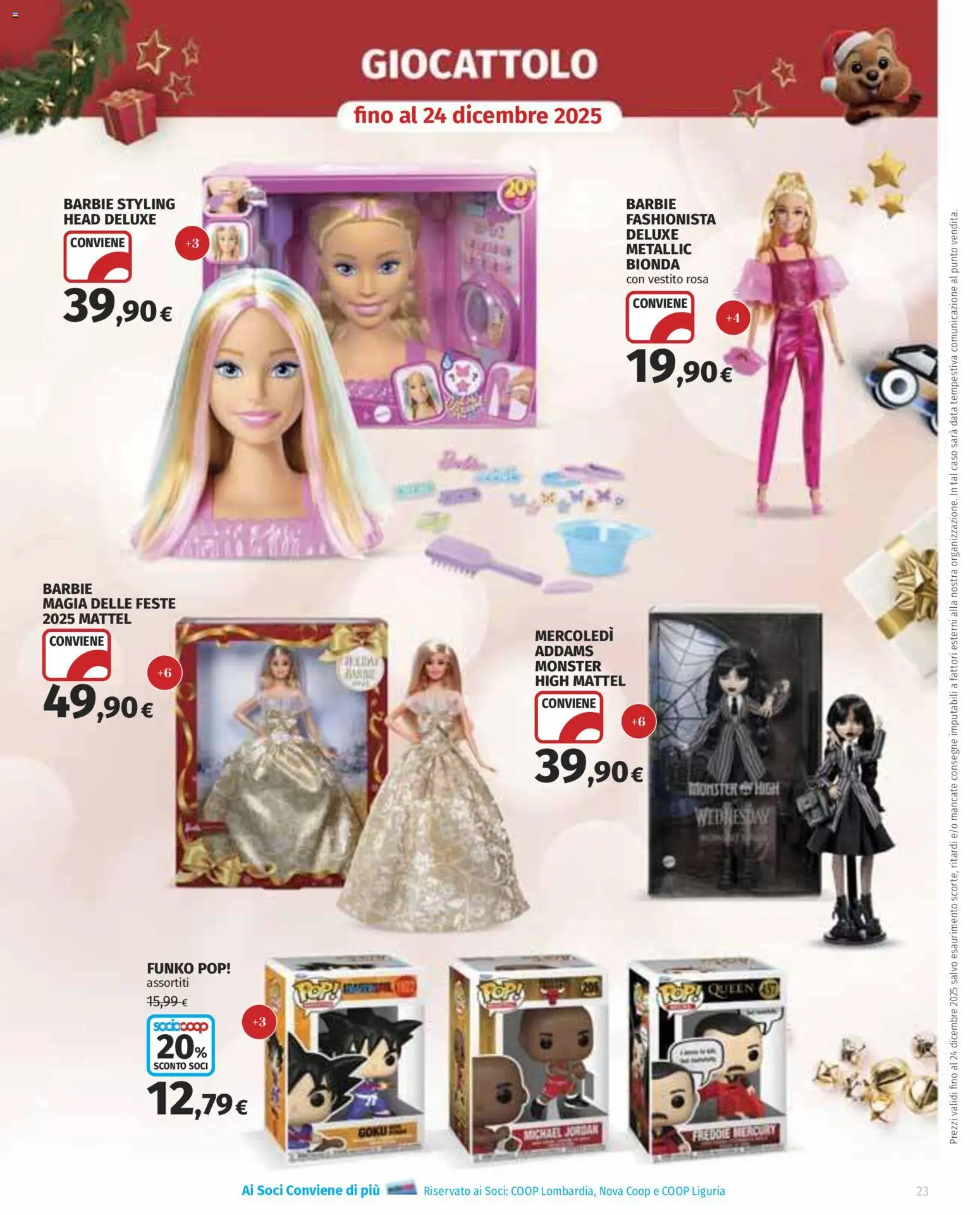 Volantino COOP del 27.11.2025 | Pagina: 23 | Prodotti: Vestito, Data