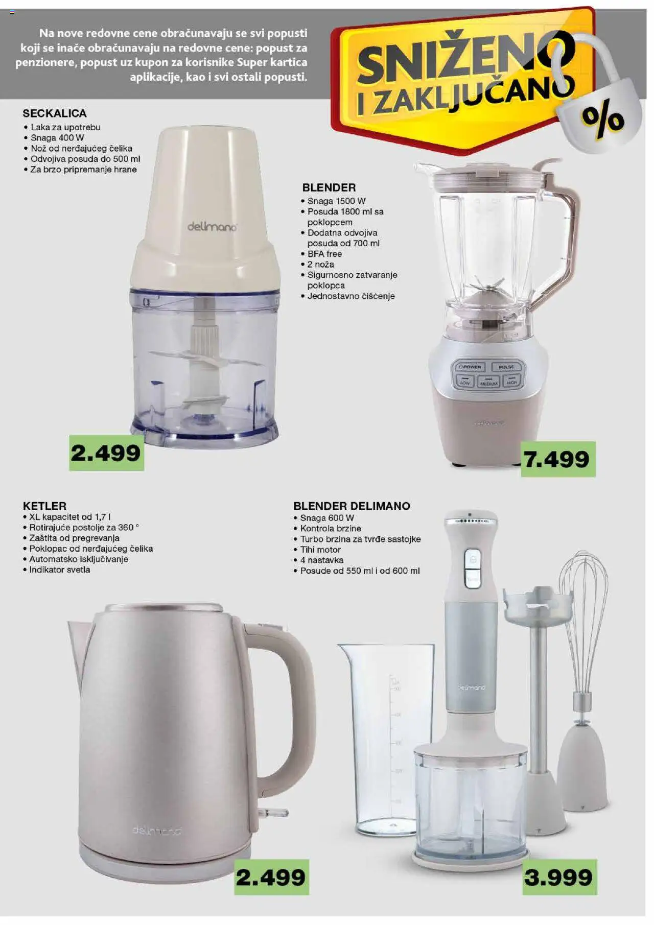 Idea katalog - važi od 31.07.2025 | Strana: 7 | Proizvode: Ketler, Nož, Seckalica, Blender