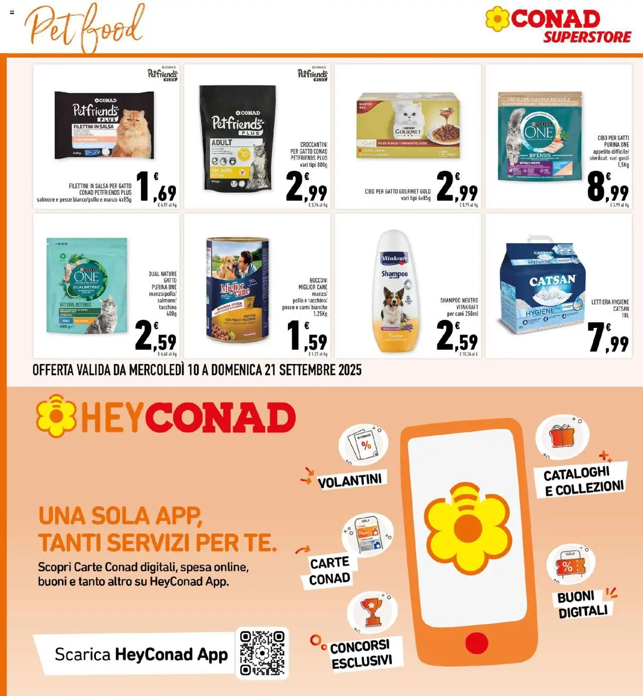 Volantino Conad del 10.09.2025 | Pagina: 30 | Prodotti: Pollo, Riso, Pesce, Tacchino