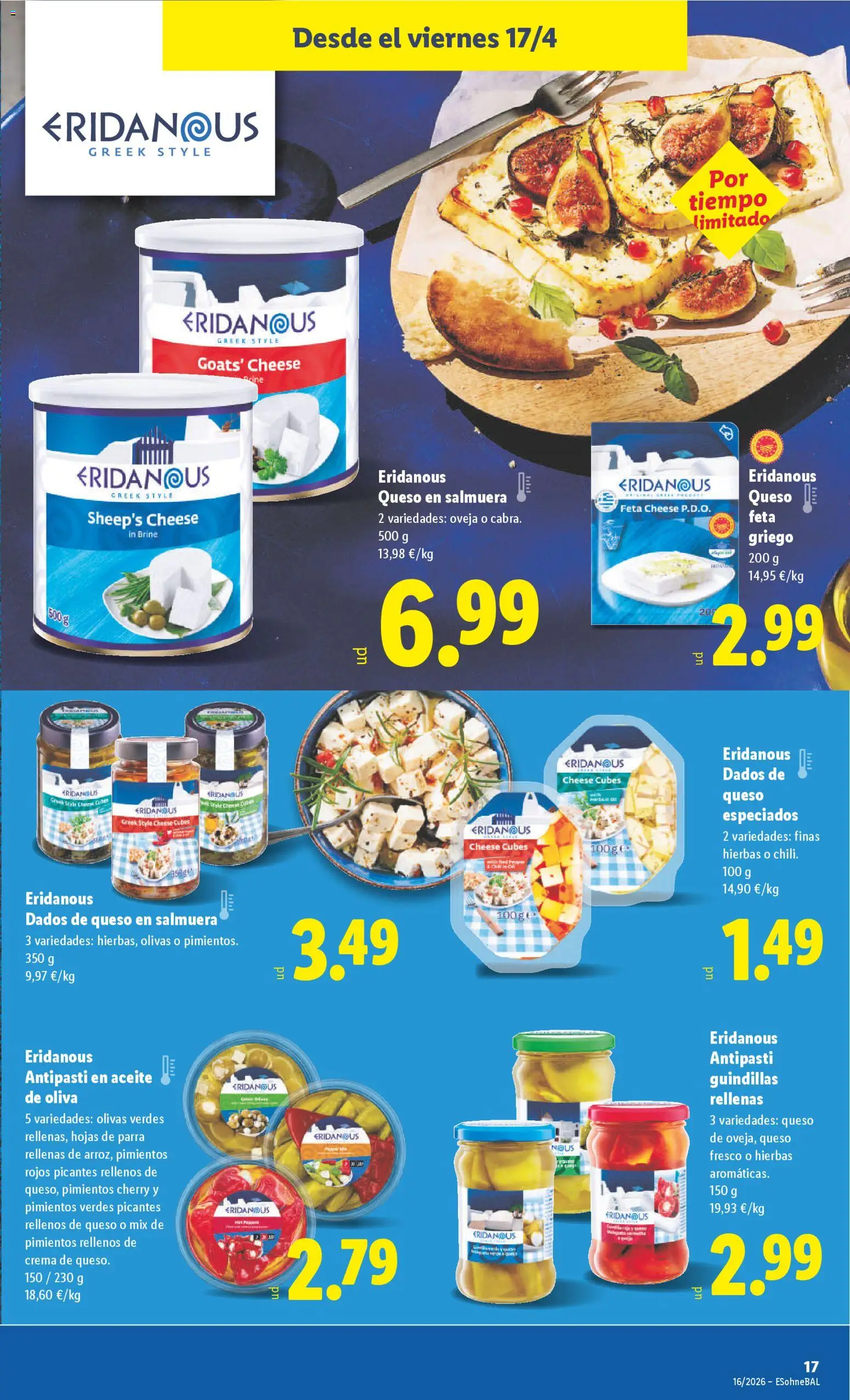 Lidl folleto │ válido desde el 13.04.2026 | Página: 41 | Productos: Queso, Queso fresco, Crema, Aceite de oliva
