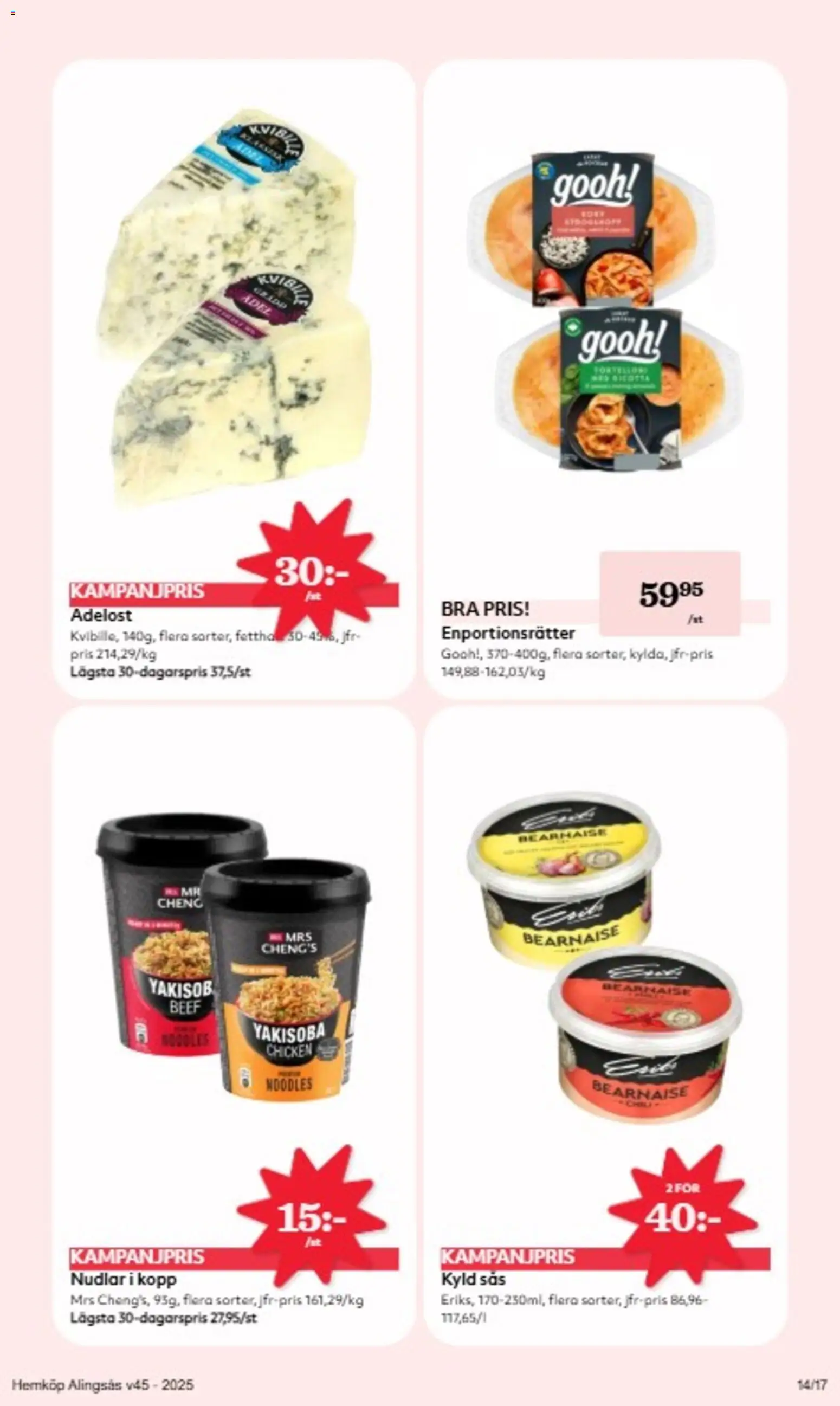 Hemköp reklamblad aktuell från 03.11.2025 | Sida: 14