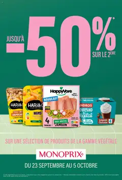 Monoprix - Prévisualisation de Monoprix catalogue valide à partir de 23.09.2025