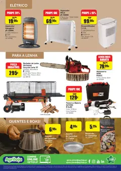 Pré-visualização Agriloja - folheto válido de 11.11.2025 | Página: 4 | Produtos: Aquecedor, Castanhas, Bateria, Desumidificador